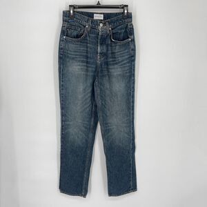 Cotton Citizen NEW Women's Kate Jeans Button Fly Size 26 Selma Wash Relaxed Fit